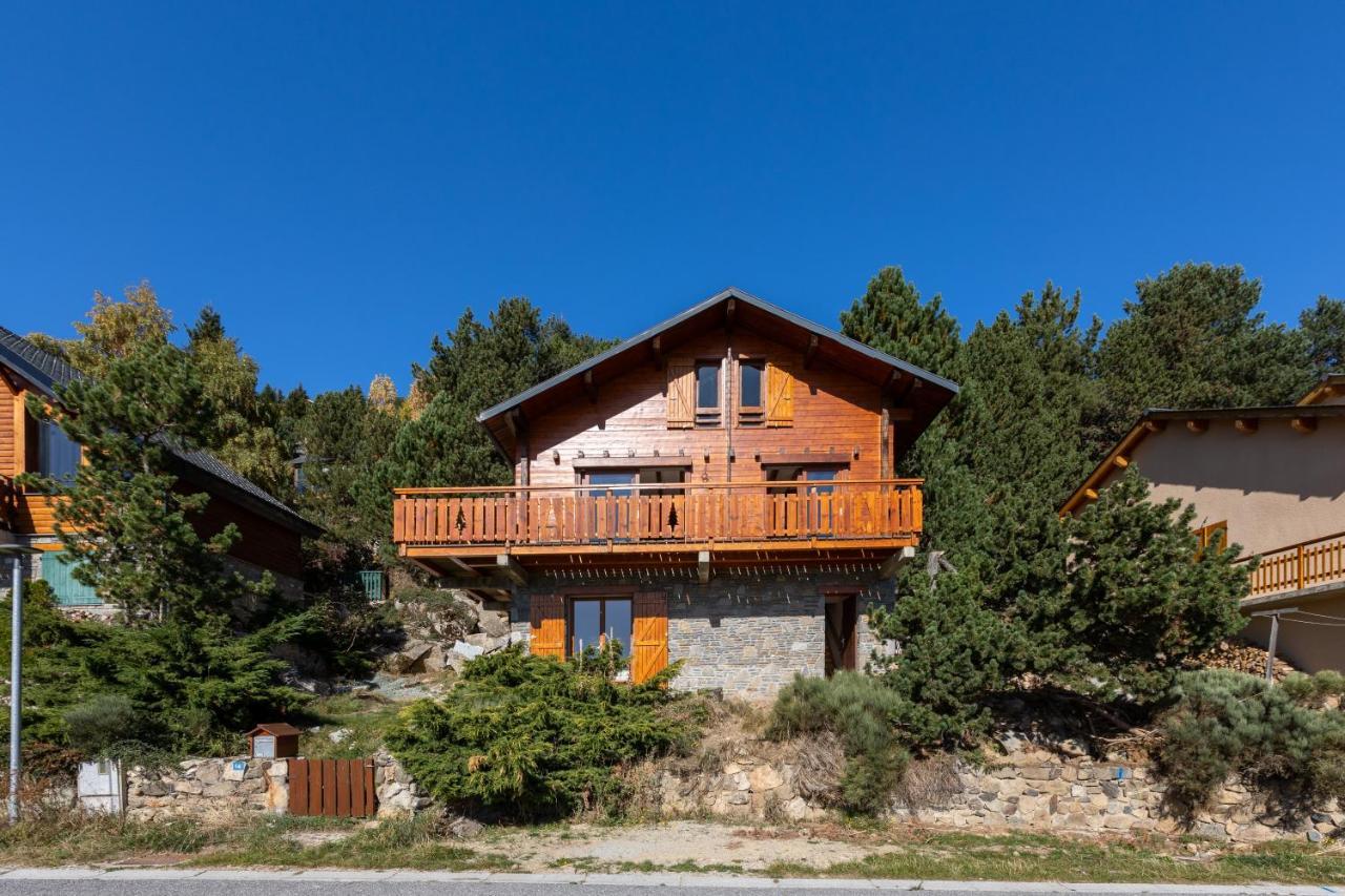 Chalet Les Tilleuls - Jolie Vue Montagne Et Lac Les Angles  Exteriör bild