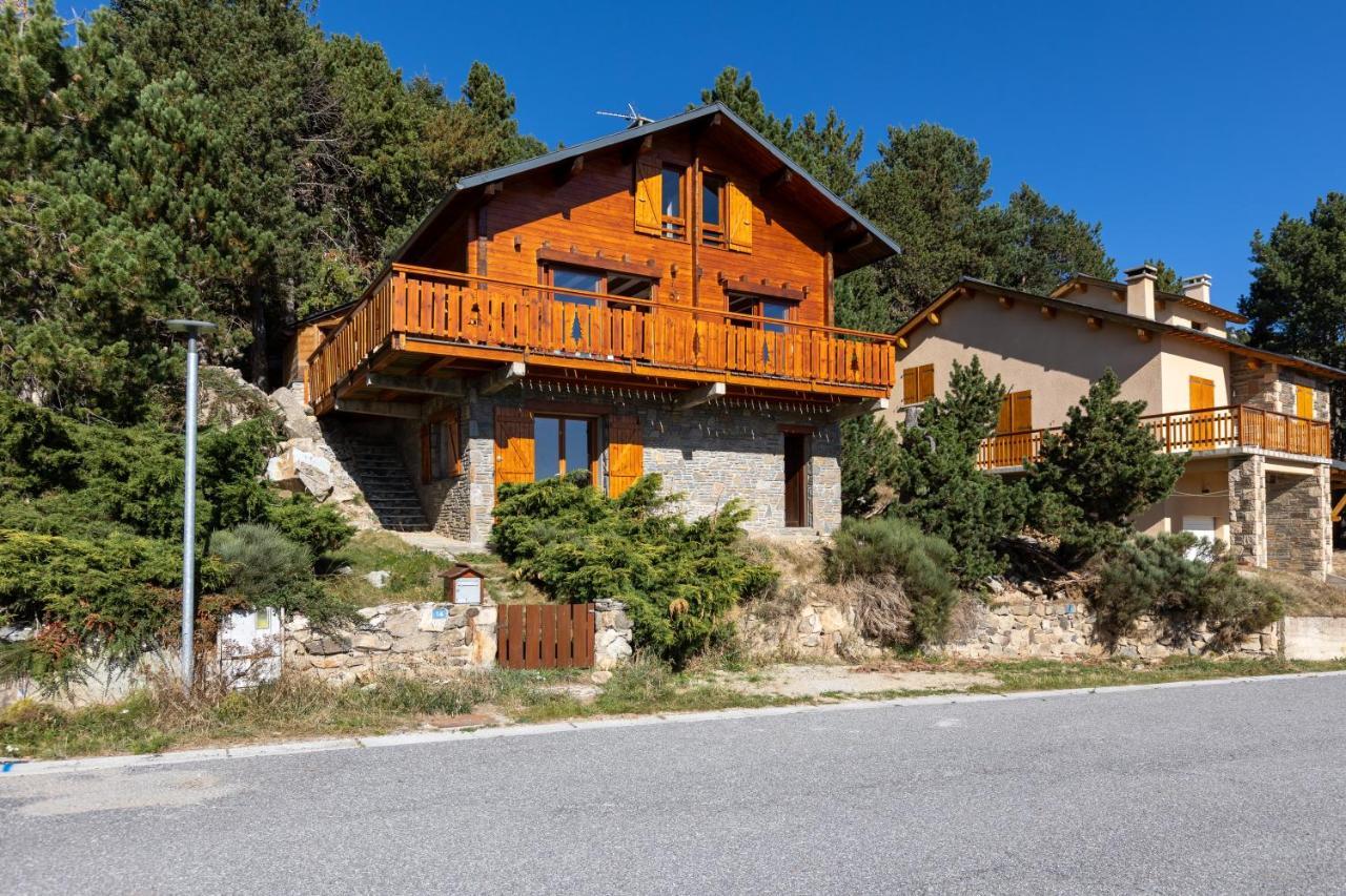 Chalet Les Tilleuls - Jolie Vue Montagne Et Lac Les Angles  Exteriör bild